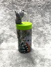 SIP WITH ME Kids Water Bottle, Toddler Cups, Tumbler with Lid and Straw, Trav