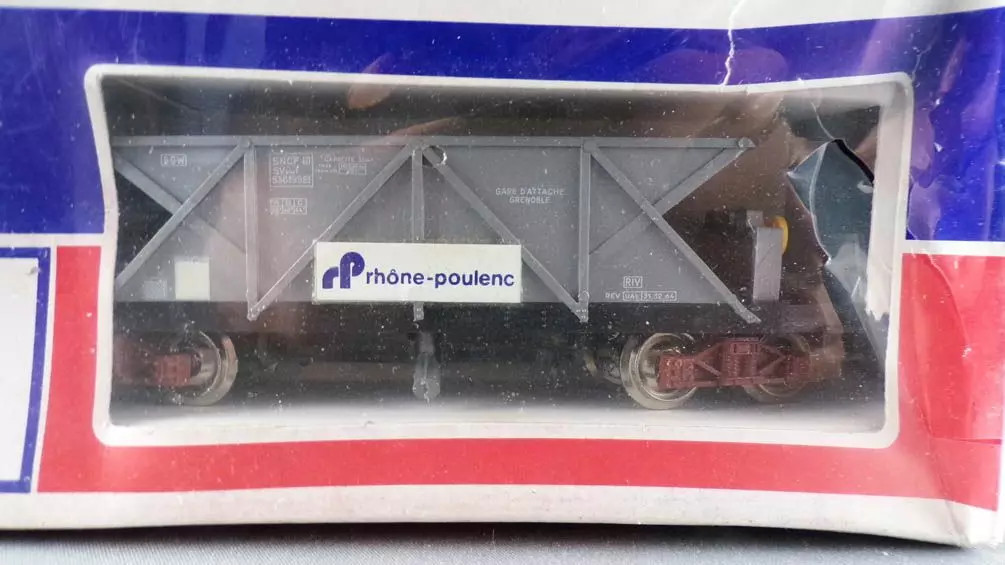 Wagon trémie Jouef 6575 SNCF HO miniature de collection - 2