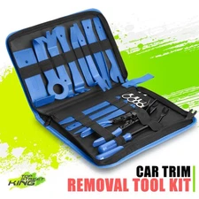 DNA Motoring 19Pcs Door Panel Audio Dashboard Car Trim Removal Tool Set Blue