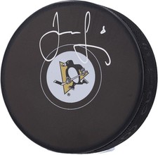 Jaromir Jagr Pittsburgh Penguins Signed Hockey Puck