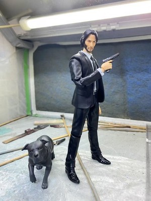 Mafex No. 085 John Wick Chapter 2 Action PVC Figure Gifts for Men Toy Gift-New