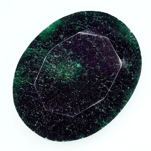 Pierre précieuse en vrac naturelle 89,35 ct couleur bleue coupe émeraude exce