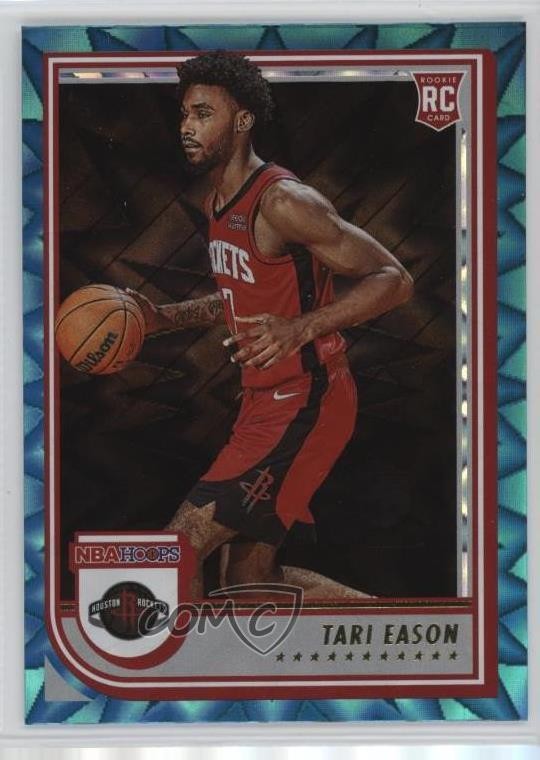 2022-23 Panini NBA Hoops Rookies Teal Explosion Tari Eason #247 1a7j