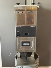 BUNN G9-2 HD STAINLESS STEEL PORTION CONTROL DUAL HOPPER COFFEE GRINDER