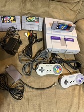 Super Nintendo SNES Console Bundle Tested Cleaned Nice Condition