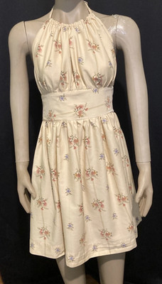 Ivory Flower Print Sundress Olivia Bis (Bis & Beau) Size S-M