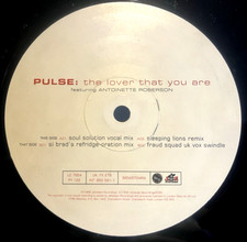 PULSE - THE LOVER THAT YOU ARE - 12? VINYL RECORD - 90S DANCE IBIZA HOUSE DJ