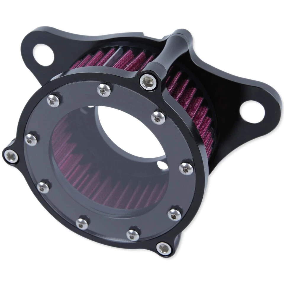 For Harley Sportster Iron XL 883 1200 72 48 88-Up Air Cleaner Intake Filter Kit Foto 3 de 4