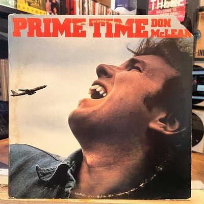 [ROCK/POP/FOLK]~EXC LP~DON MCLEAN~Prime Time~[Original 1977~ARISTA]~WLP~PROMO
