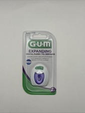 GUM Expanding Dental Floss Waxed Woven Floss 40 M / 43.3 Yds