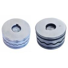 Jewelry Bangle Dapping Die Press Set 14 and 24 Wavy Scallop Pattern