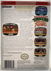 Teenage Mutant Ninja Turtles Tournament Fighters TMNT Nintendo NES New 9.8 A+