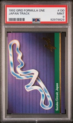 1992 GRID FORMULA ONE #130 JAPAN TRACK PSA 9 | eBay
