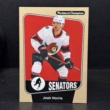 2024-25 Parkhurst Champions Base Beige #149 Josh Norris - Ottawa Senators