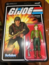 Trooper Infantry 2021 WHITE G.I. JOE 3.75" SUPER 7 ReAction