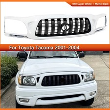 New 040 Super White Front Bumper Grille For 2001-2004 Toyota Tacoma New 040 Super White Front Bumper Grille For 2001-2004 Toyota Tacoma