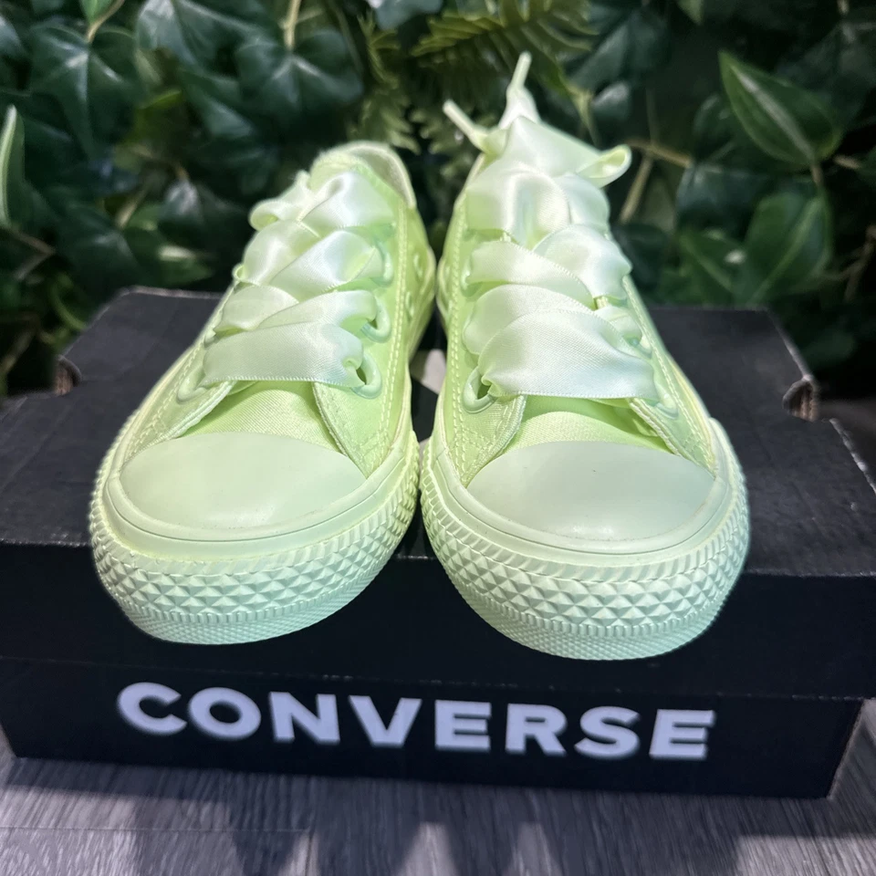 Converse Chuck Taylor все звезды большой отверстия низкий Динь-Динь колокол 661876C Sz JR 11 - Изображение 3 из 4