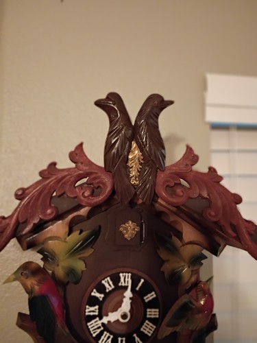 RARE ANTIQUE GERMAN CUCKOO CLOCK WORKING | eBay