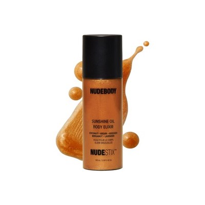 Nudestix Sunshine Oil Body Elixir   Hydrating with Gradual Tan & Golden Shimmer