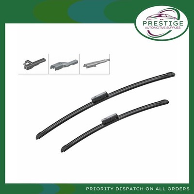 2x Bosch AM980S Front Wiper Blades 3397007559 600mm 475mm VW Audi Skoda
