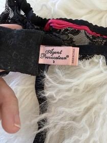 AGENT PROVOCATEUR MADDY Suspender/Garter Belt 3 RARE