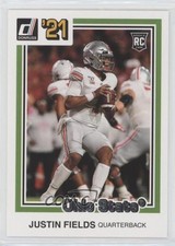 2021 Panini Chronicles Draft Picks Donruss Retro Pink Justin Fields #33 1o3