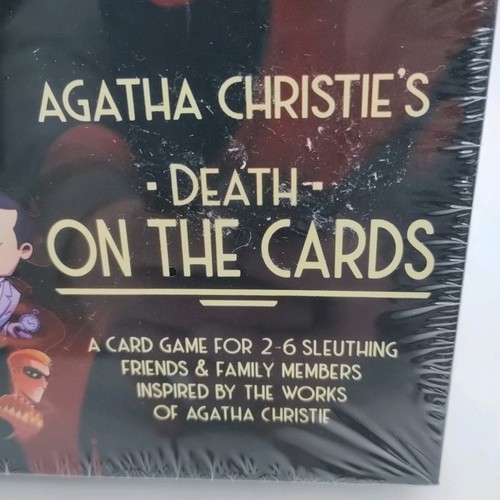 Agatha Christie Death On The Cards Game 2-6 Players Murder Mystery Strategy - Picture 3 of 6