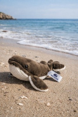 Pacific Life Humpback Whale Plush Stuffed Animal 7 Inches Beanie