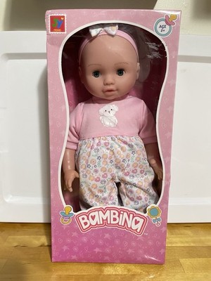 Bambina Cuddly Love Baby Doll JY Toys Soft Bodied 16 Inch Toy NIB
