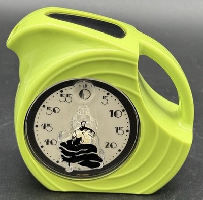 Fiesta Ware Chartreuse Mini Disk Timer 1997 Disc Fiestaware Licensed Accessories