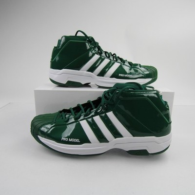 adidas Basketball Shoe Men's Dark Green/White Used | eBay