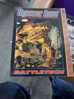 Objective Raids A Battletech Sourcebook 1665 FASA Read Description ￼