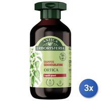 3X Antica Erboristeria Shampoo 250 Ml. Brennnessel Fette