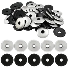 Biaungdo 60 Pcs 1/4" x 1" Neoprene Washers, Stainless 1/4" x 1" 