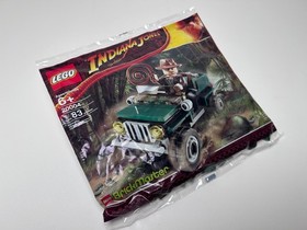 Lego 20004 Jungle Cruiser - Indiana Jones - Brickmaster - 2008 - Sealed Polybag