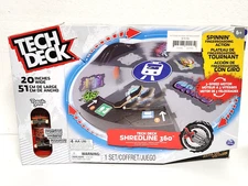 Tech Deck Shredline 360 Motorized Skatepark Playset with Mini Skateboard - New