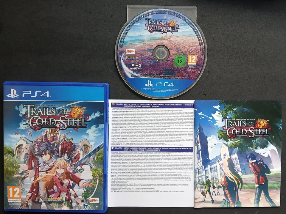 THE LEGEND OF HEROES TRAILS OF COLD STEEL-PS4-PLAYSTATION-PAL ESPAÑA- COMPLETO, foto 1 de 5
