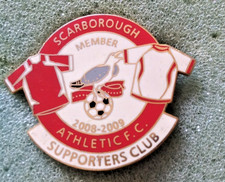 Scarborough Athletic F.C. Supporters Club 2008-09 Badge