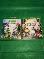 Lotto giochi Xbox One Plants vs Zombies Garden Warfare 1 e 2 GW1 GW2 testati funzionanti