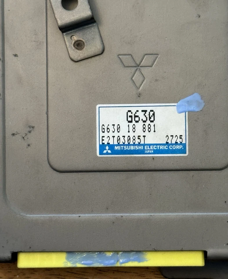 19911993 MAZDA B2600i TRUCK ECM ECU CONTROL MODULE G630 18 881 E2T03085T G2U - Image 3 of 4