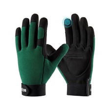 COOLJOB Thorn Proof Garden Gloves with Touchscreen Fingers for Small, Green