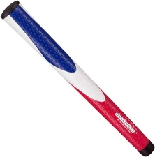 Six Jumbomax Tour Series Golf Grips Red White Blue Size XS