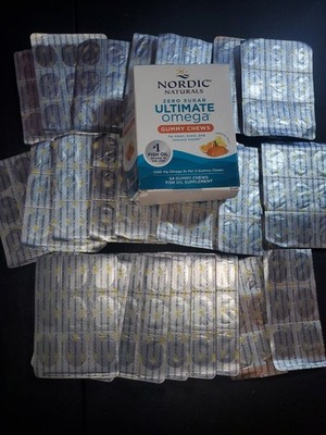 Nordic Naturals Zero Sugar Ultimate Omega Gummy Chews, 210 Ct 