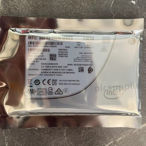 Intel S4510 1.92TB SATA 6Gb/s 2.5" SSDSC2KB019T8P Solid State Drive 95% Health