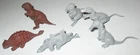 Marx 1950s-1960s Prehistoric Play Set Medium Group and Revied Group Dinosaurs