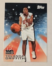 YOLANDA GRIFFITH 2000 Topps Team USA #19 MVP All-Star HOF