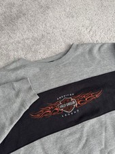 Harley Davidson Gray Crew Neck Sweatshirt Men  s L