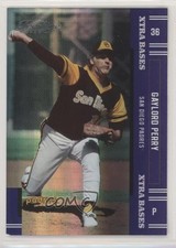 2005 Playoff Prestige Xtra Bases Purple 58/100 Gaylord Perry #194 HOF 9o3