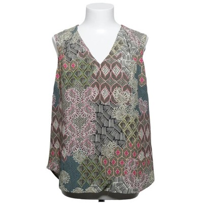 Per Una x Marks & Spencer, Top, Größe: 42, Grün/Mehrfarbig, Viskose #FDm
