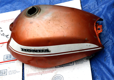 #ad 1970 HONDA SL 175 OEM GAS TANK SEE BELOW FREE SHIPPING $93.87